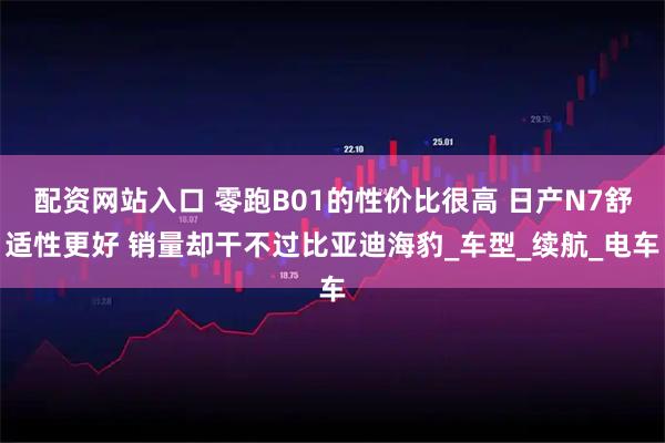 配资网站入口 零跑B01的性价比很高 日产N7舒适性更好 销量却干不过比亚迪海豹_车型_续航_电车
